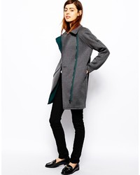 Женское темно-серое пальто от Asos