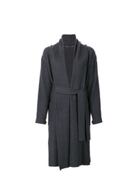 Женское темно-серое пальто от Denis Colomb