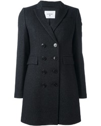 Женское темно-серое пальто от Dondup