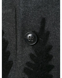 Женское темно-серое пальто от Dsquared2