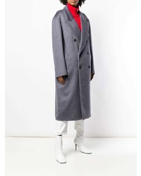 Женское темно-серое пальто от Maison Margiela