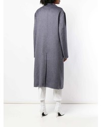 Женское темно-серое пальто от Maison Margiela