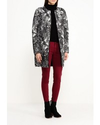 Женское темно-серое пальто от Eleven Paris