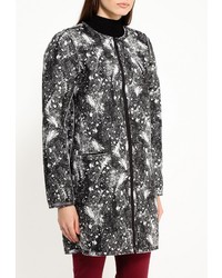 Женское темно-серое пальто от Eleven Paris