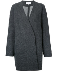 Женское темно-серое пальто от Enfold