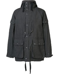 Мужское темно-серое пальто от Engineered Garments