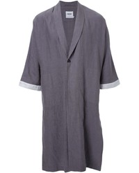 Мужское темно-серое пальто от Factotum