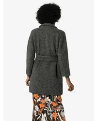 Женское темно-серое пальто от Ganni