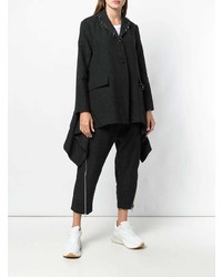 Женское темно-серое пальто от Barbara Bologna