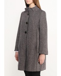 Женское темно-серое пальто от Fontana 2.0