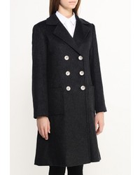 Женское темно-серое пальто от Fontana 2.0