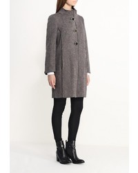 Женское темно-серое пальто от Fontana 2.0