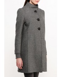 Женское темно-серое пальто от Fontana 2.0