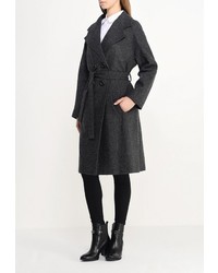 Женское темно-серое пальто от Fontana 2.0