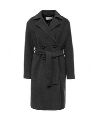 Женское темно-серое пальто от Fontana 2.0