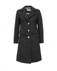 Женское темно-серое пальто от Fontana 2.0