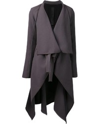Женское темно-серое пальто от Gareth Pugh