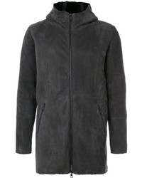 Мужское темно-серое пальто от Giorgio Brato