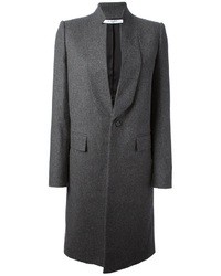 Женское темно-серое пальто от Givenchy
