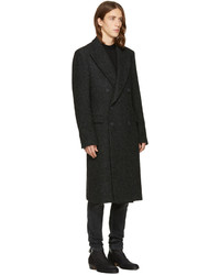 Мужское темно-серое пальто от BLK DNM