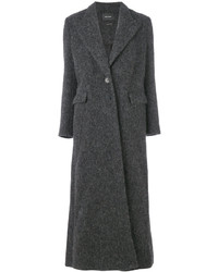 Женское темно-серое пальто от Isabel Marant