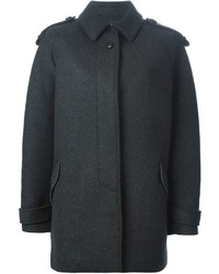 Женское темно-серое пальто от Isabel Marant