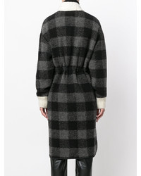 Женское темно-серое пальто от Etoile Isabel Marant