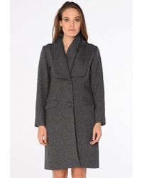 Женское темно-серое пальто от Katerina Bleska & Tamara Savin