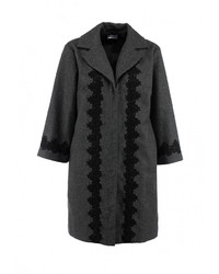 Женское темно-серое пальто от LAMANIA