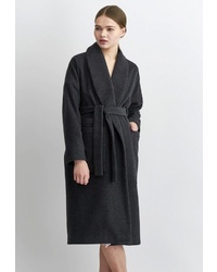 Женское темно-серое пальто от Lavlan
