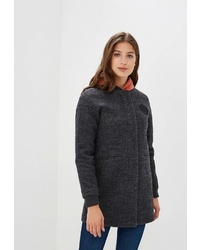 Женское темно-серое пальто от Liana