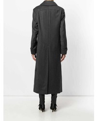 Женское темно-серое пальто от Haider Ackermann