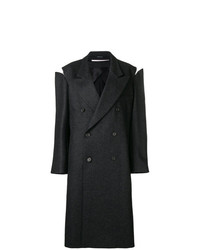 Женское темно-серое пальто от Maison Margiela