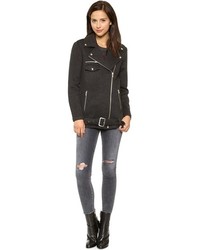 Женское темно-серое пальто от Veda