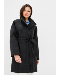 Женское темно-серое пальто от Ovelli