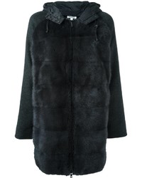 Женское темно-серое пальто от P.A.R.O.S.H.