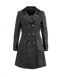 Женское темно-серое пальто от Pinko