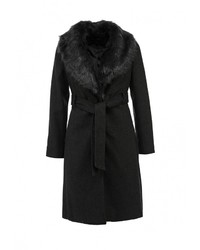 Женское темно-серое пальто от QED London