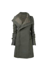 Женское темно-серое пальто от Rick Owens