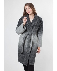 Женское темно-серое пальто от Shartrez