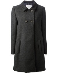 Женское темно-серое пальто от Societe Anonyme