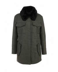 Женское темно-серое пальто от Sonia By Sonia Rykiel