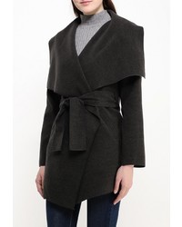 Женское темно-серое пальто от Stella