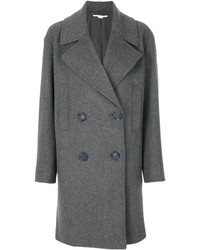 Женское темно-серое пальто от Stella McCartney