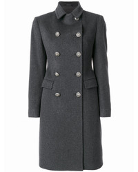 Женское темно-серое пальто от Tagliatore