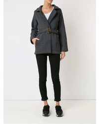 Женское темно-серое пальто от Lygia & Nanny