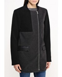 Женское темно-серое пальто от Vila