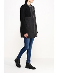 Женское темно-серое пальто от Vila