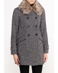 Женское темно-серое пальто от Warehouse