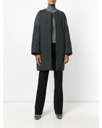 Женское темно-серое пальто от Jil Sander
